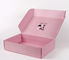 Stampa di colori d'imballaggio cosmetica ondulata grado di Pantone della scatola di cartone di rosa di E