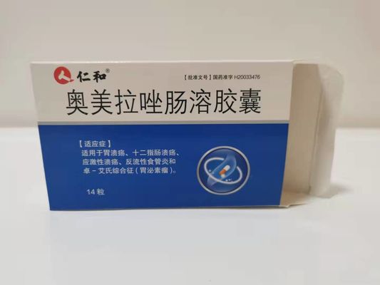 Scatola riciclata 4C del bordo di avorio che stampa la scatola d'imballaggio della medicina
