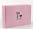 Stampa di colori d'imballaggio cosmetica ondulata grado di Pantone della scatola di cartone di rosa di E