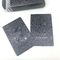 Carte di plastica impermeabili della mazza della stagnola nera con stagnola d'argento Tuck Box