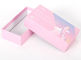 il rosa rigido dei contenitori di regalo del cartone di 2mm ha stampato riciclabile per i cosmetici