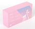 il rosa rigido dei contenitori di regalo del cartone di 2mm ha stampato riciclabile per i cosmetici